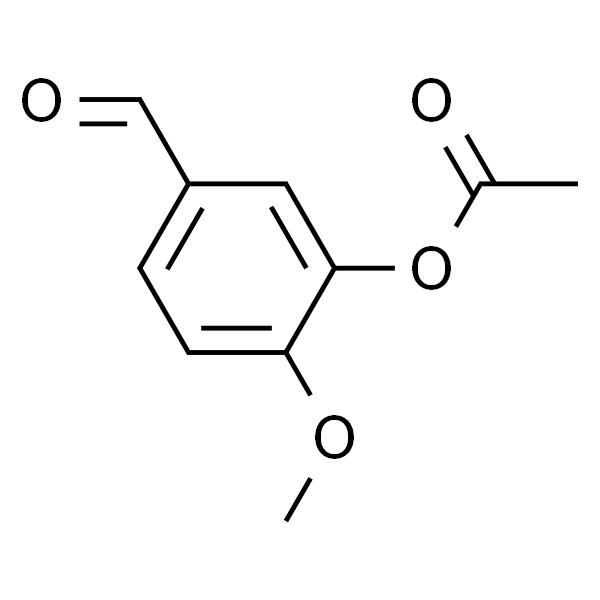乙酸5-甲酰基-2-甲氧基苯