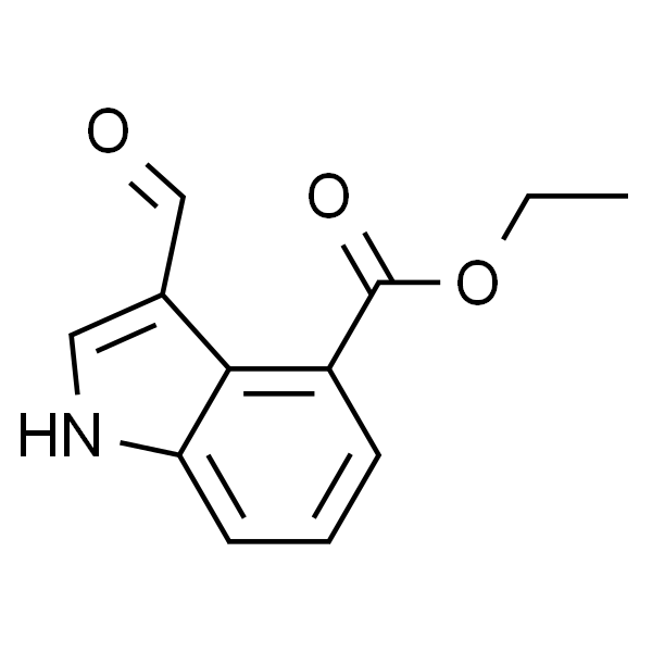 3-甲酰基-1H-吲哚-4-羧酸乙酯