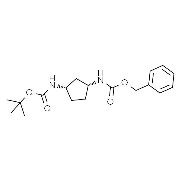 顺式-1-(Boc-氨基)-3-(Cbz-氨基)环戊烷