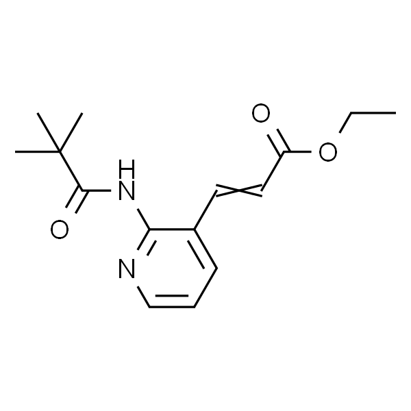 3-(2-三甲基乙酰氨基-3-吡啶基)丙烯酸乙酯