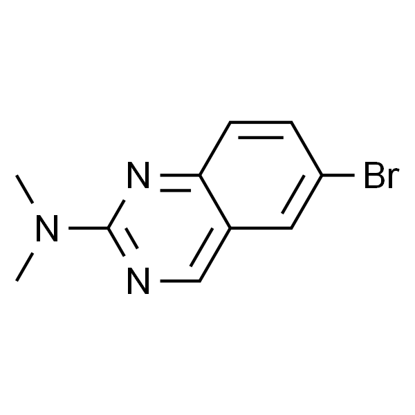 6-溴-N,N-二甲基-2-氨基喹唑啉