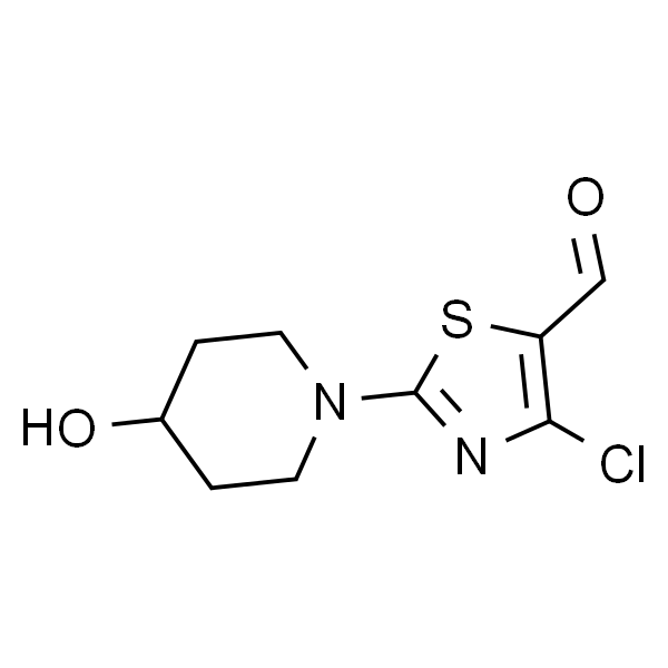 4-氯-2-(1-哌啶)-5-噻唑甲醛
