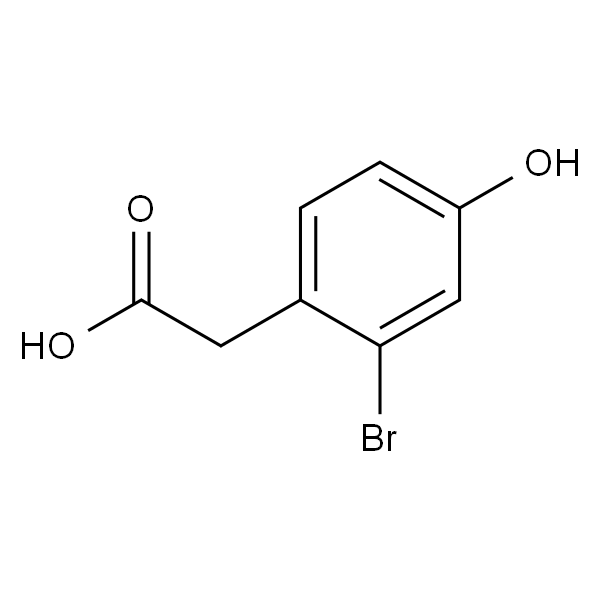 2-(2-溴-4-羟基苯基)乙酸