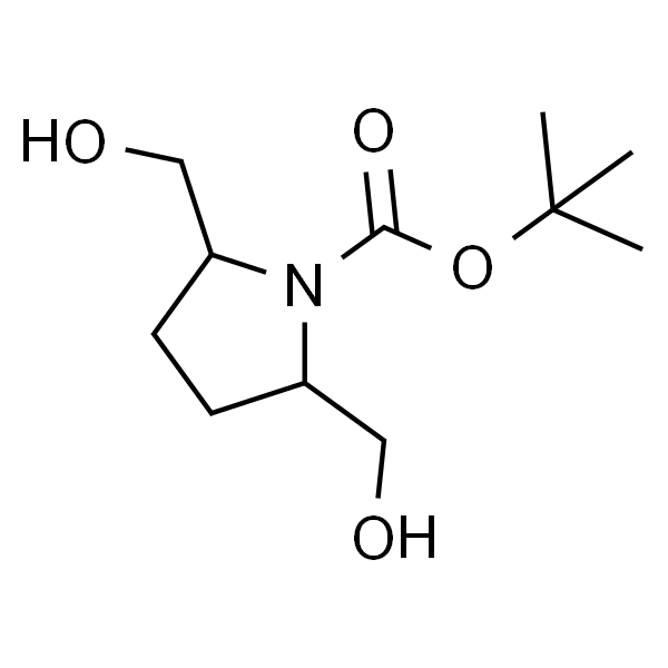 2,5-双(羟甲基)吡咯烷-1-羧酸叔丁酯