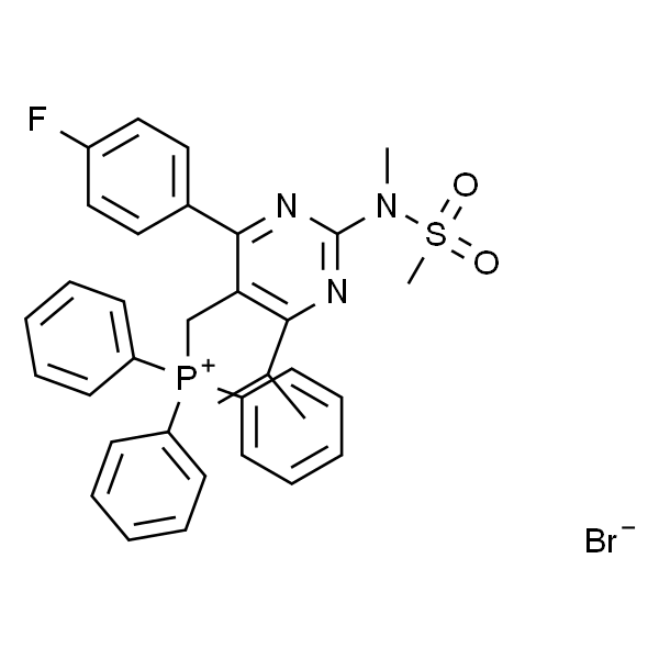 4-(4-氟苯基)-6-异丙基-2-(N-甲基-N-甲磺酰胺基)-5-三苯基膦内鎓甲基-1-嘧啶