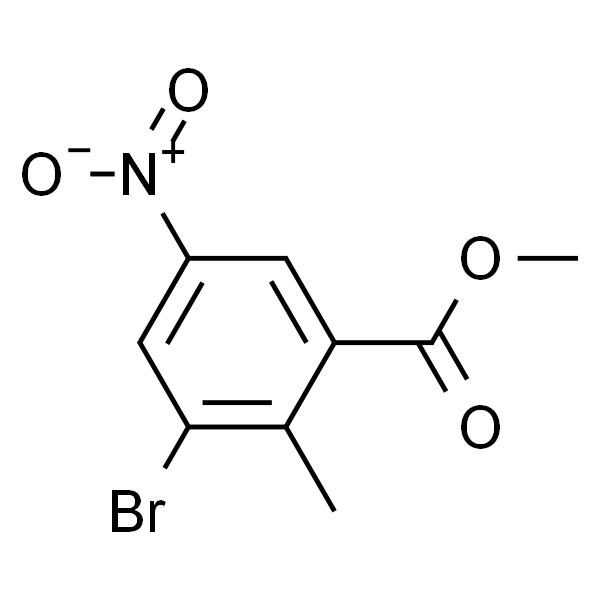 3-溴-5-硝基-2-甲基苯甲酸甲酯