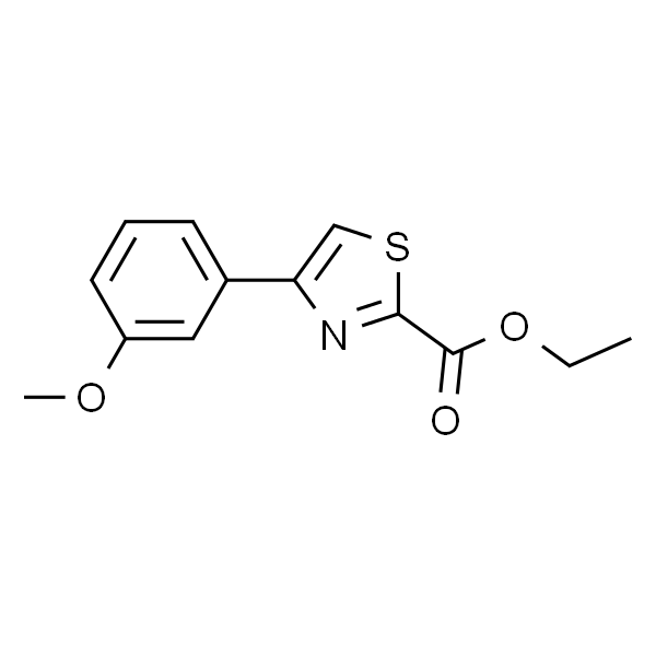 4-(3-甲氧基苯基)噻唑-2-甲酸乙酯