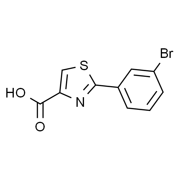 2-(3-溴苯基)-4-噻唑羧酸