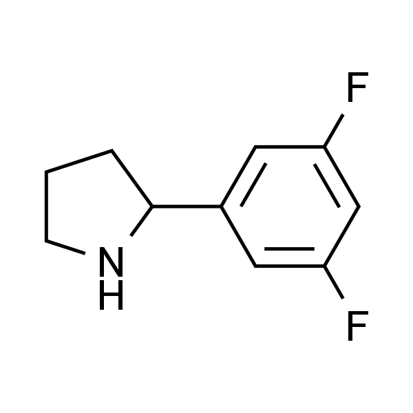 2-(3,5-二氟苯基)吡咯烷