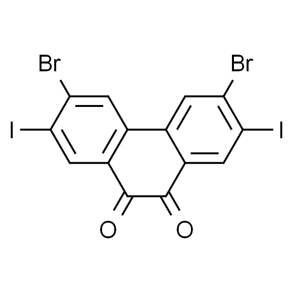 3,6-Dibromo-2,7-diiodo-phenanthrene-9,10-dione