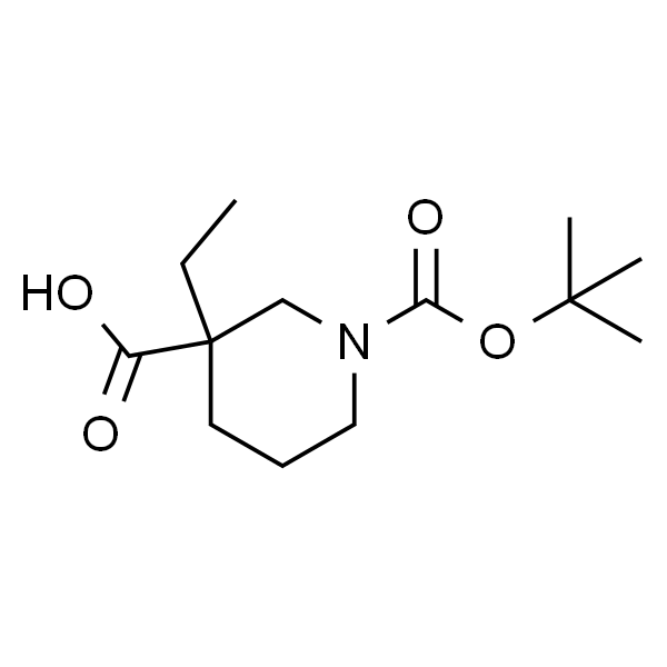 1-Boc-3-乙基哌啶-3-甲酸
