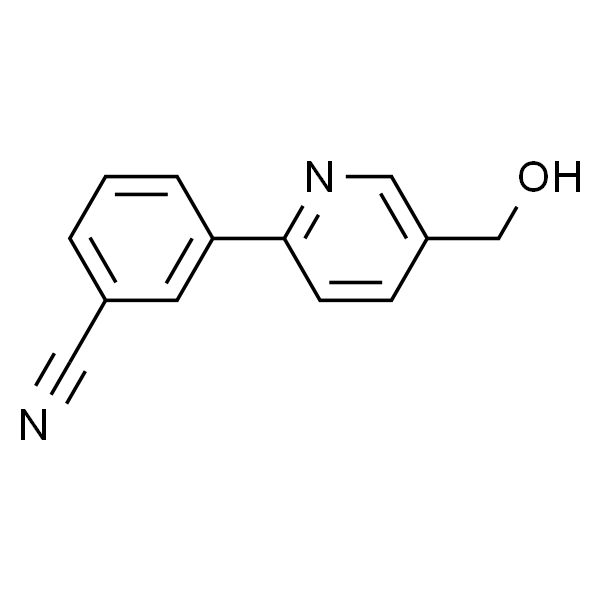 3-[5-(羟甲基)-2-吡啶基]苯腈