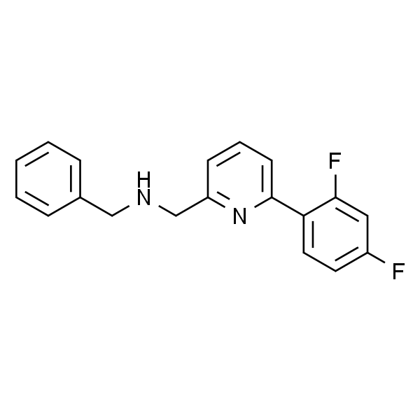 N-苄基-1-[6-(2,4-二氟苯基)-2-吡啶基]甲胺