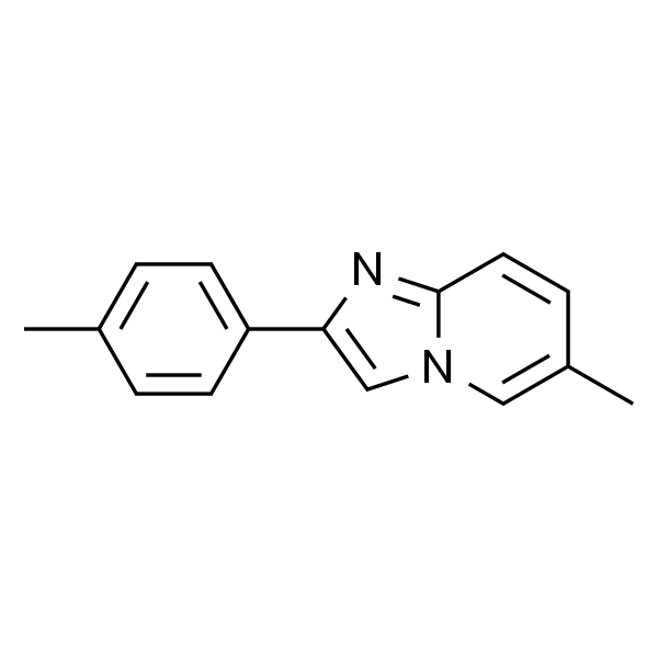 6-甲基-2-(4-甲基苯基)咪唑[1,2-a]吡啶