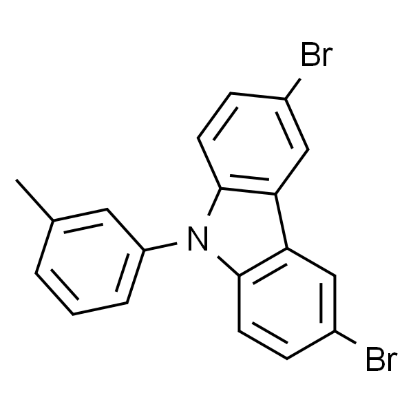 3,6-二溴-9-间甲苯基-9H-咔唑