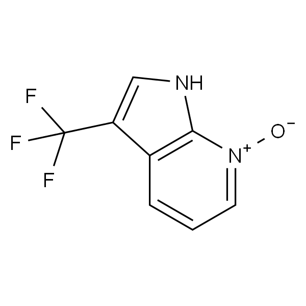 3-(三氟甲基)-1H-吡咯并[2,3-b]吡啶-7-氧化物