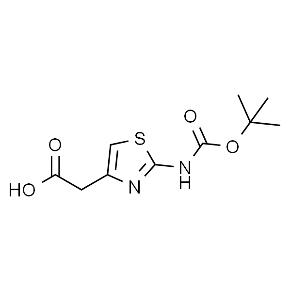 2-(2-((叔丁氧基羰基)氨基)噻唑-4-基)乙酸