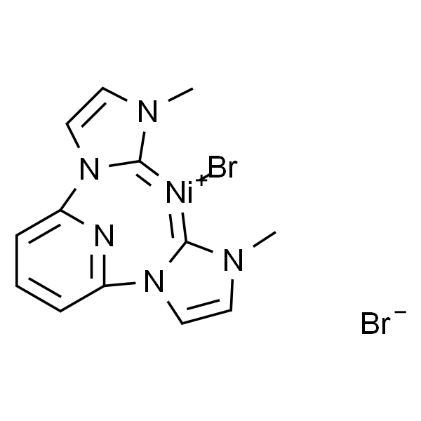 溴[(2,6-吡啶二基)双(3-甲基-1-咪唑-2-甲叉基)]溴化镍