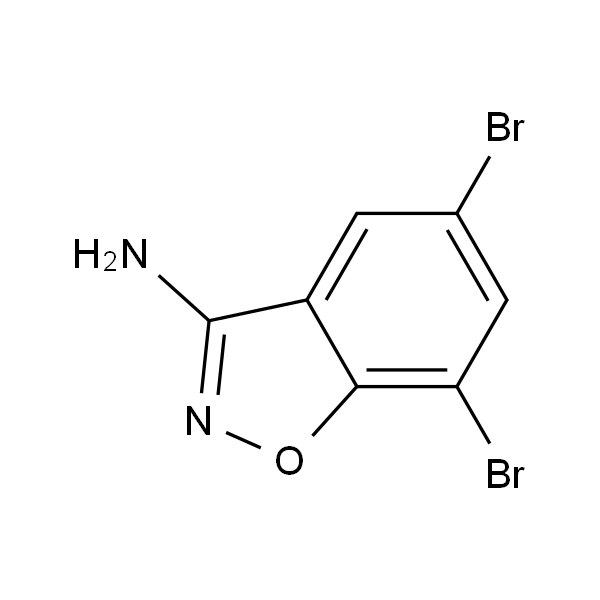 5,7-二溴苯并[d]异恶唑-3-胺