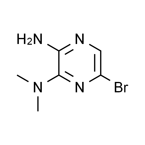 2-氨基-5-溴-3-二甲氨基吡嗪