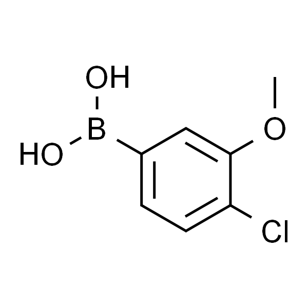 4-氯-3-甲氧基苯硼酸 (含不同量的酸酐)