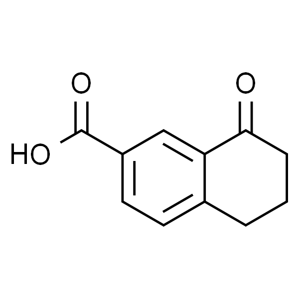 8-Oxo-5,6,7,8-tetrahydronaphthalene-2-carboxylic acid