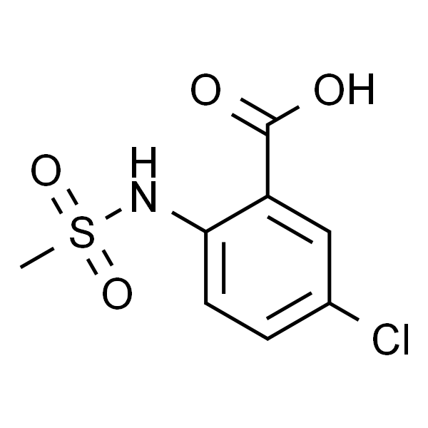 2-甲磺酰氨基-5-氯苯甲酸