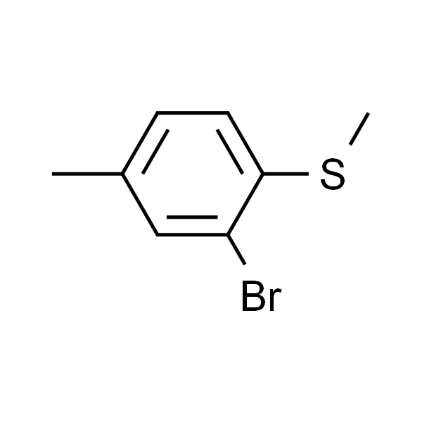2-Bromo-4-methyl-1-(methylthio)benzene