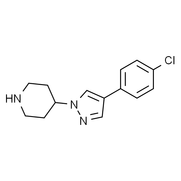 4-[4-(2-氯苯基)-1H-吡唑-1-基]哌啶