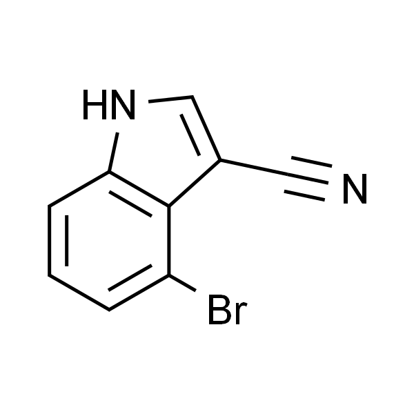 4-溴-3-氰基吲哚