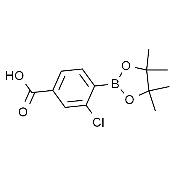 3-氯-4-(4,4,5,5-四甲基-1,3,2-二氧杂硼杂环戊烷-2-基)苯甲酸