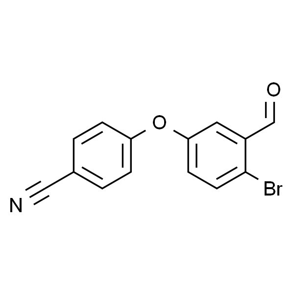 4-(4-溴-3-甲酰基苯氧基)苯甲腈