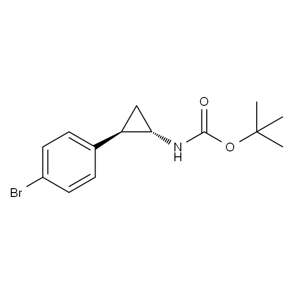 反式-（2-（4-溴苯基）环丙基）氨基甲酸叔丁酯