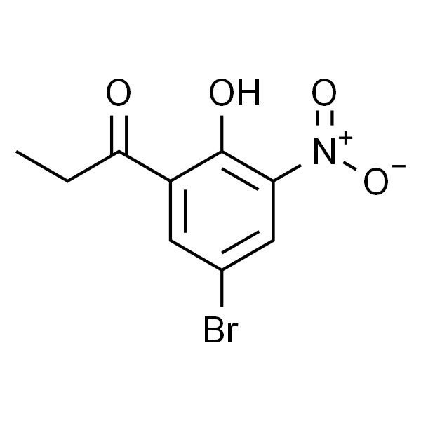 1-(5-溴-2-羟基-3-硝基苯基)丙-1-酮