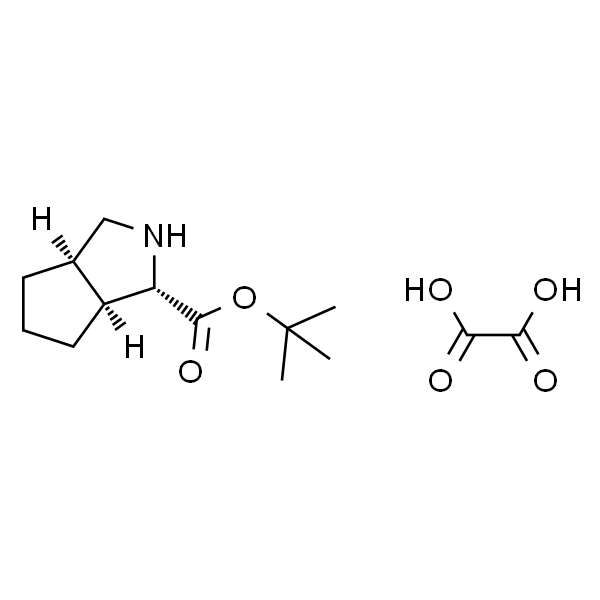 (1S,3AR,6AS)-八氢环戊烷并[c]吡咯-1-羧酸叔丁酯草酸盐