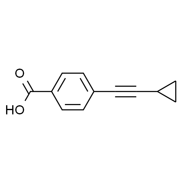 4-(环丙基炔基)苯甲酸