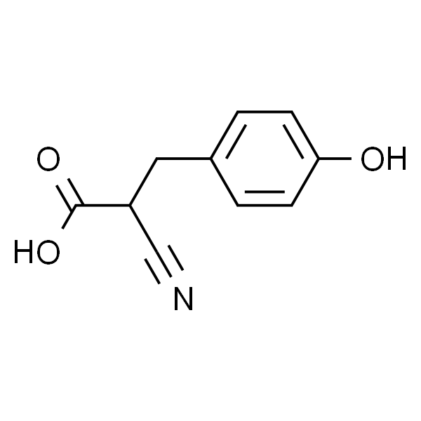 2-氰基-3-(4-羟基苯基)丙酸
