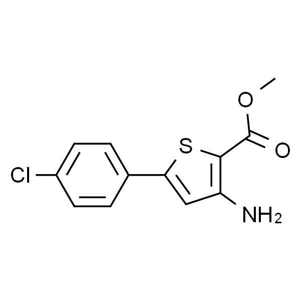 3-氨基-5-(4-氯苯基)噻吩-2-甲酸甲酯