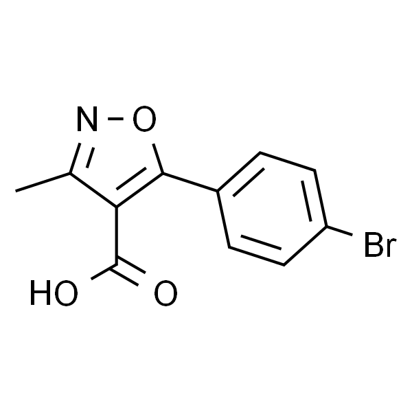5-(4-溴苯基)-3-甲基-异噁唑-4-甲酸