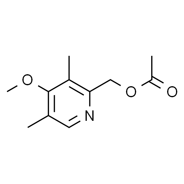(4-甲氧基-3,5-二甲基吡啶-2-基)甲基乙酸酯