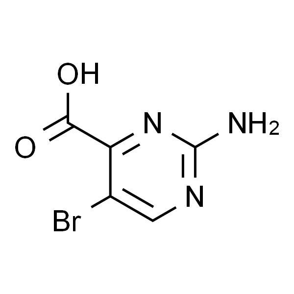 2-氨基-5-溴嘧啶-4-羧酸