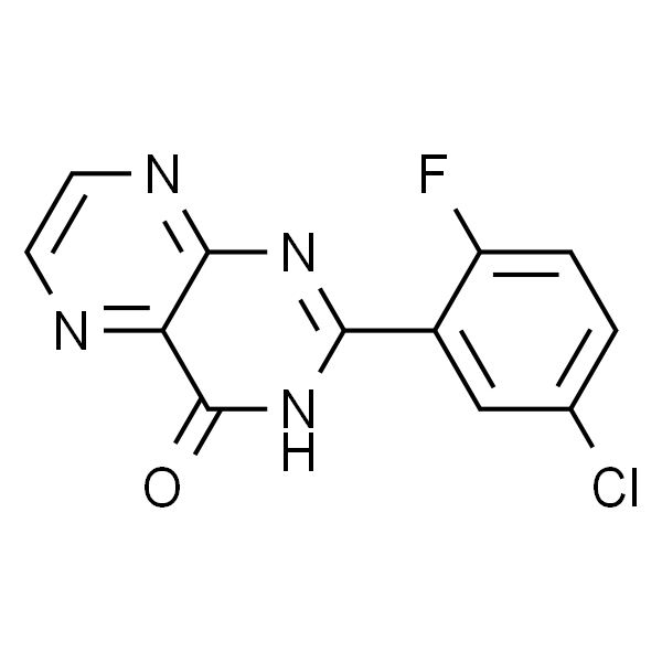 2-(5-chloro-2-fluorophenyl)pteridin-4-ol