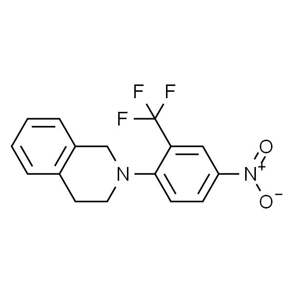 2-[4-硝基-2-(三氟甲基)苯基]-1，2，3，4-四氢异喹啉