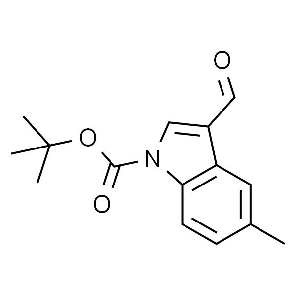 1-Boc-5-甲基-3-甲酰基吲哚