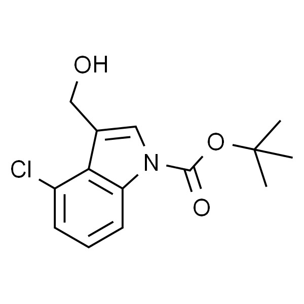 1-BOC-4-氯-3-羟基甲基吲哚