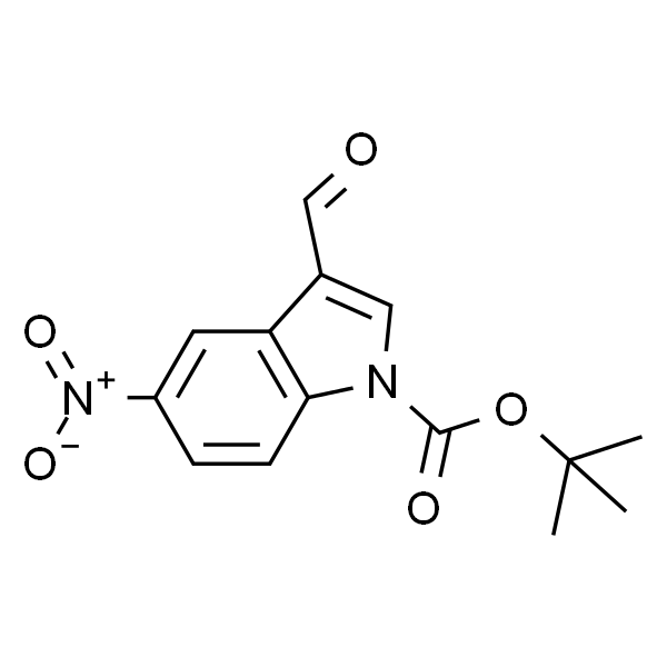 1-Boc-3-甲酰基-5-硝基吲哚