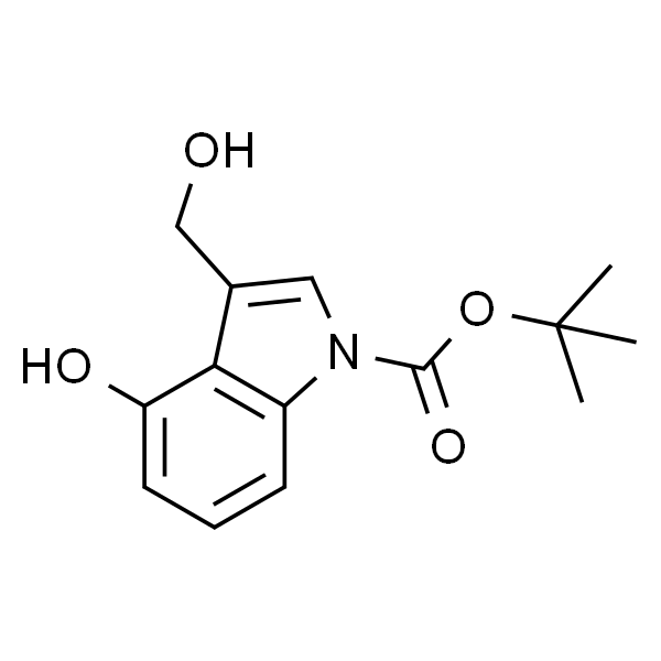 1-Boc-4-羟基-3羟甲基吲哚