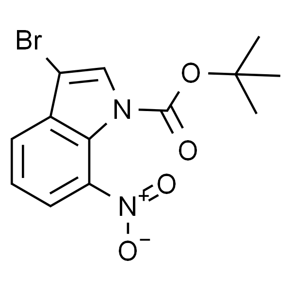 1-Boc-3-溴-7-硝基吲哚