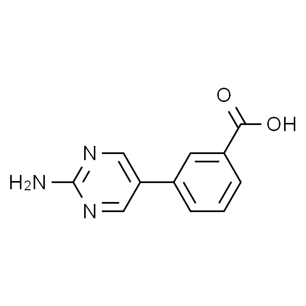 3-(2-氨基嘧啶-5-基)苯甲酸