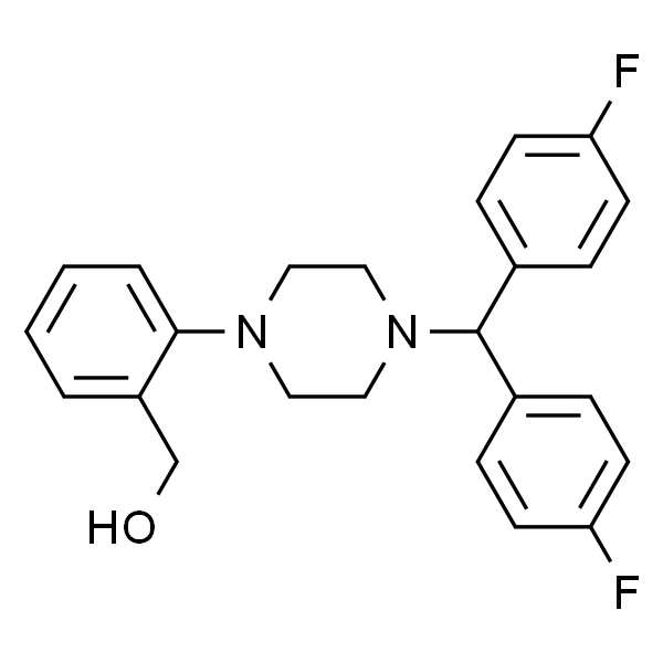 2-{4-[双(4-氟苯基)甲基]哌嗪}苄醇